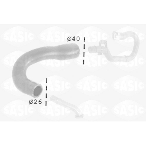 SASIC Ladeluftschlauch 3336158