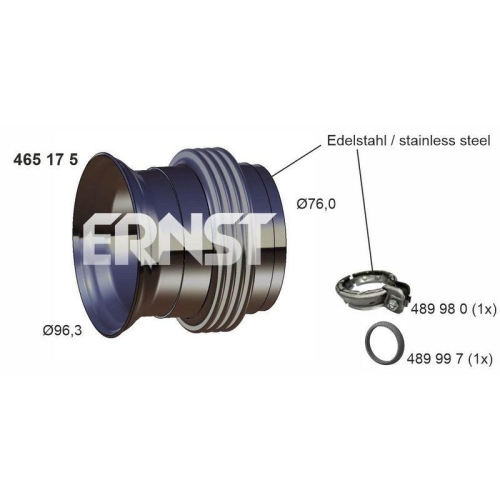 ERNST Flexrohr, Abgasanlage 465175