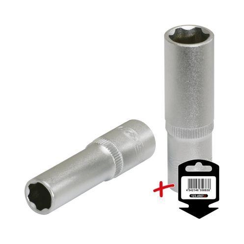 3/8 Zoll Stecknuss, lang, 19mm auf H&auml;nger KS TOOLS 911.3839-E