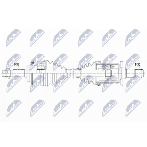 NTY Antriebswelle NPW-TY-121