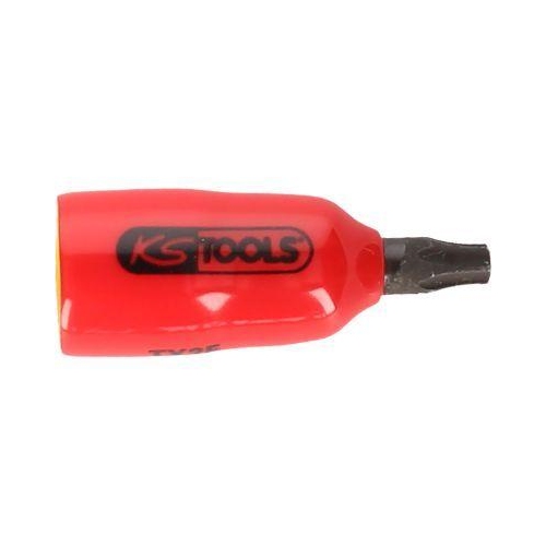 1/4 Zoll Bit-Stecknuss mit Schutzisolierung f&uuml;r Torx-Schrauben, T27 KS TOOLS