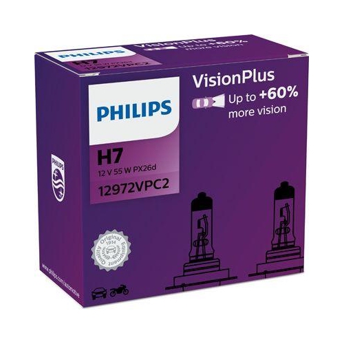 PHILIPS Gl&uuml;hlampe VisionPlus 12972VPC2