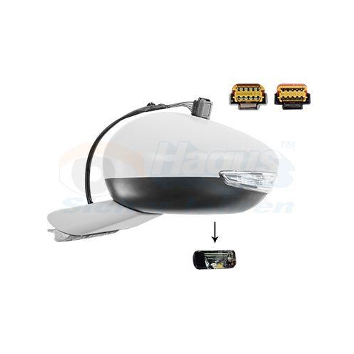 VAN WEZEL Au&szlig;enspiegel * HAGUS * 4082817