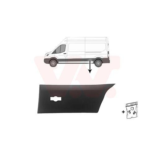 VAN WEZEL Zier-/Schutzleiste, Seitenwand 1992429