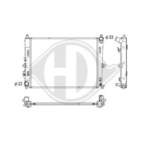 DIEDERICHS K&uuml;hler, Motork&uuml;hlung DIEDERICHS Climate DCM3917