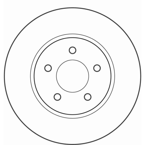 TRW Bremsscheibe TRW SINGLE DF3920S