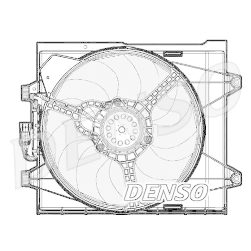 DENSO L&uuml;fter, Motork&uuml;hlung DER09046