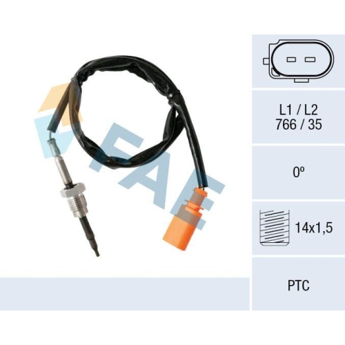 FAE Sensor, Abgastemperatur 68003