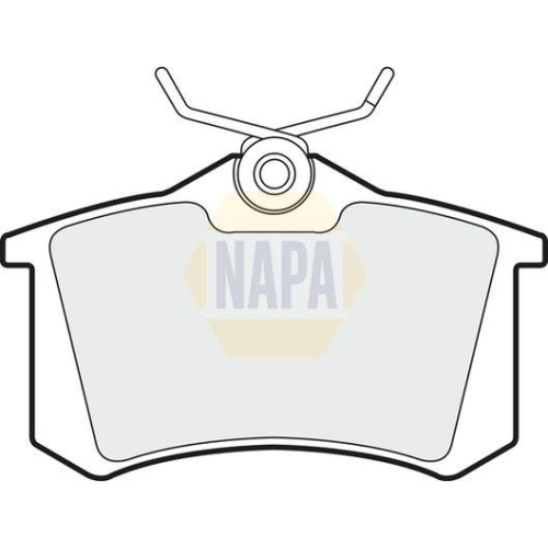 NAPA Bremsbelagsatz, Scheibenbremse NAPA NBP1510