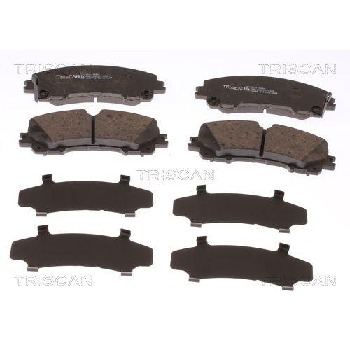 TRISCAN Bremsbelagsatz, Scheibenbremse 8110 14066