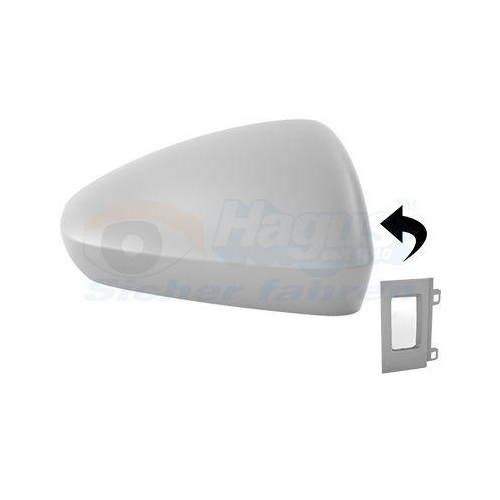 VAN WEZEL Abdeckung, Außenspiegel * HAGUS * 0367846