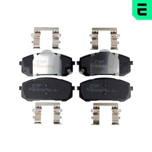 OPTIMAL Bremsbelagsatz, Scheibenbremse