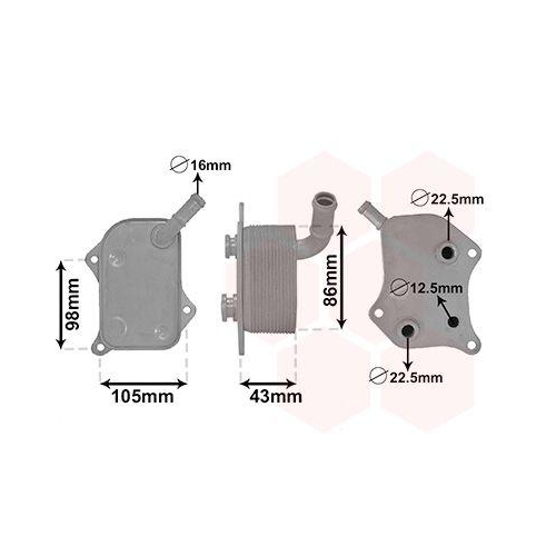 VAN WEZEL &Ouml;lk&uuml;hler, Motor&ouml;l 03003414