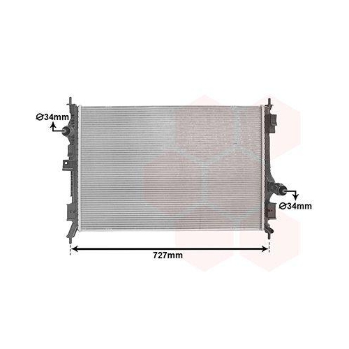 VAN WEZEL K&uuml;hler, Motork&uuml;hlung 37012732