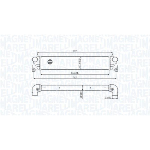 MAGNETI MARELLI Ladeluftk&uuml;hler 351319205300
