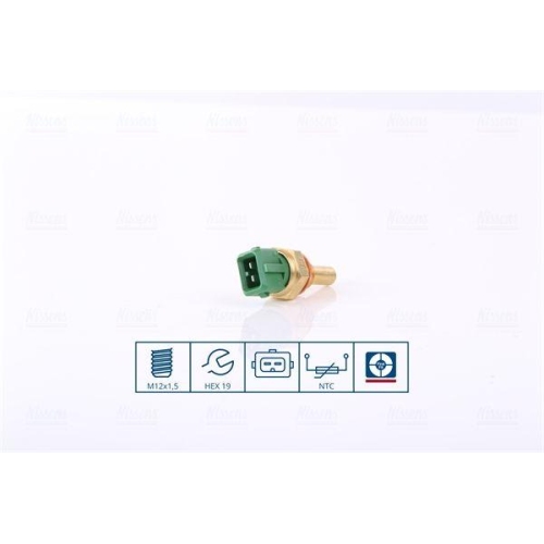 NISSENS Sensor, K&uuml;hlmitteltemperatur ** FIRST FIT ** 207041