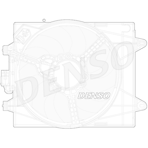 DENSO L&uuml;fter, Motork&uuml;hlung DER13005