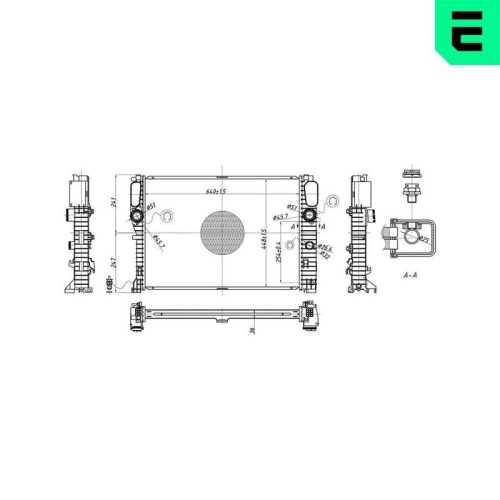 ERA K&uuml;hler, Motork&uuml;hlung 673231