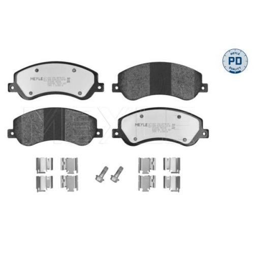 MEYLE Bremsbelagsatz, Scheibenbremse MEYLE-PD: Advanced performance and design. 025 244 8418/PD