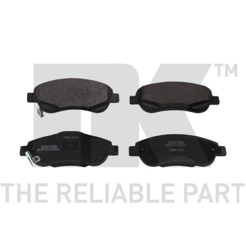 NK Bremsbelagsatz, Scheibenbremse 222640