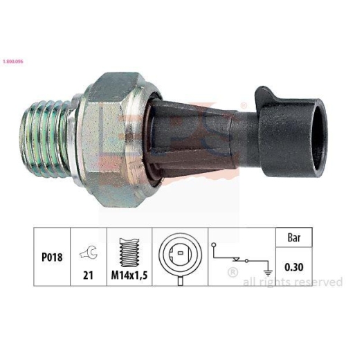 EPS Öldruckschalter Made in Italy - OE Equivalent