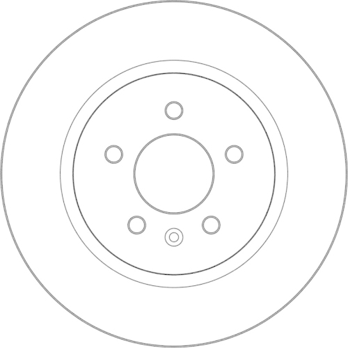 TRW Bremsscheibe TRW SINGLE DF3936S