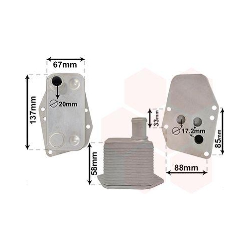 VAN WEZEL &Ouml;lk&uuml;hler, Motor&ouml;l 06003555