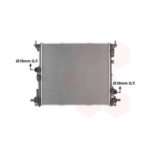 VAN WEZEL K&uuml;hler, Motork&uuml;hlung 01012703