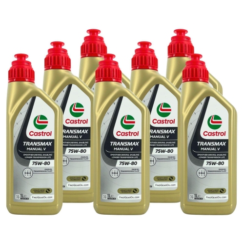 Castrol Transmax Manual V 75W-80 Getriebe&ouml;l API GL-4+ VW Audi 7 Liter
