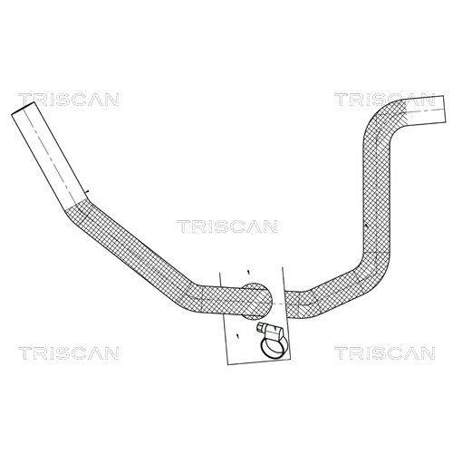 TRISCAN Hydraulikschlauch, Lenkung 8516 11006
