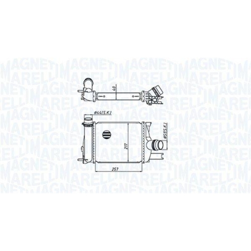 MAGNETI MARELLI Ladeluftk&uuml;hler 351319205390