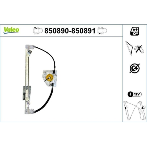 VALEO Fensterheber 850890