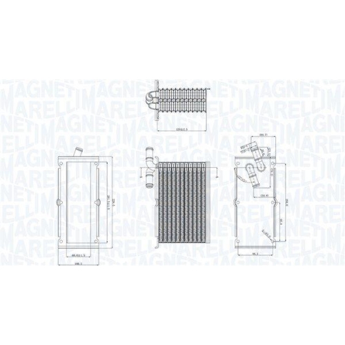 MAGNETI MARELLI Ladeluftk&uuml;hler 351319205430