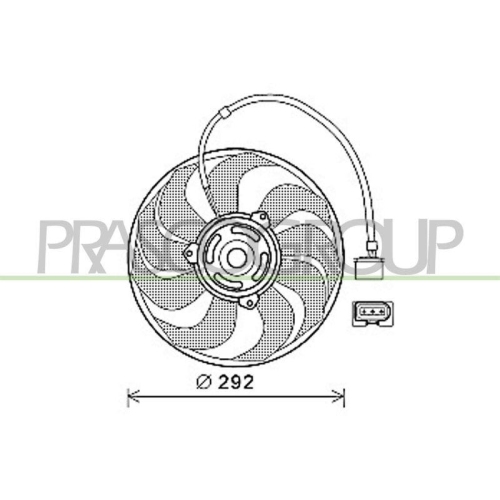 PRASCO L&uuml;fter, Motork&uuml;hlung PrascoSelection ST033F005