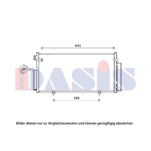 AKS DASIS Kondensator, Klimaanlage