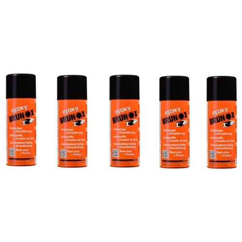 5x Rostumwandler Rostsanierer Rostschutz Epoxy-Spray 150 ml Brunox BR0,40EP