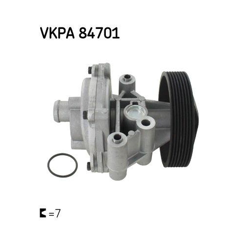 SKF Wasserpumpe, Motork&uuml;hlung VKPA 84701