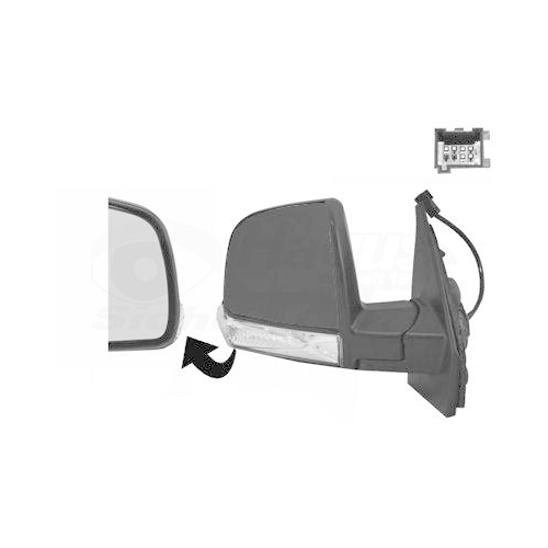 VAN WEZEL Au&szlig;enspiegel * HAGUS * 1638804