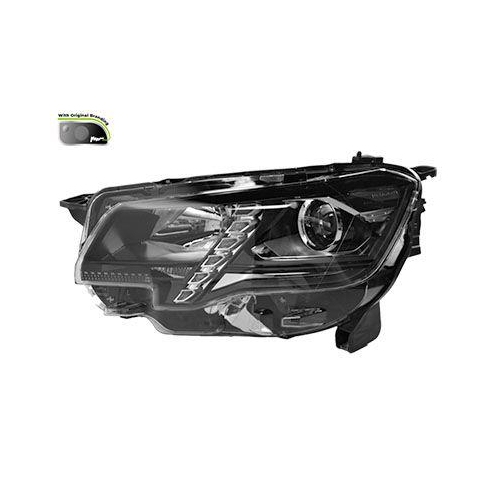 VAN WEZEL Hauptscheinwerfer 4091963V