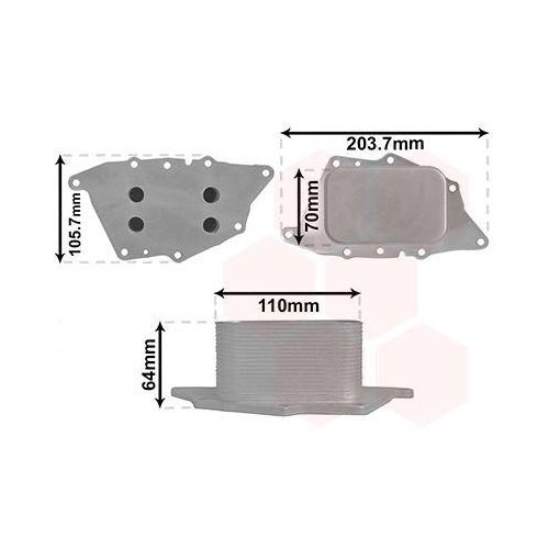 VAN WEZEL &Ouml;lk&uuml;hler, Motor&ouml;l 06013700