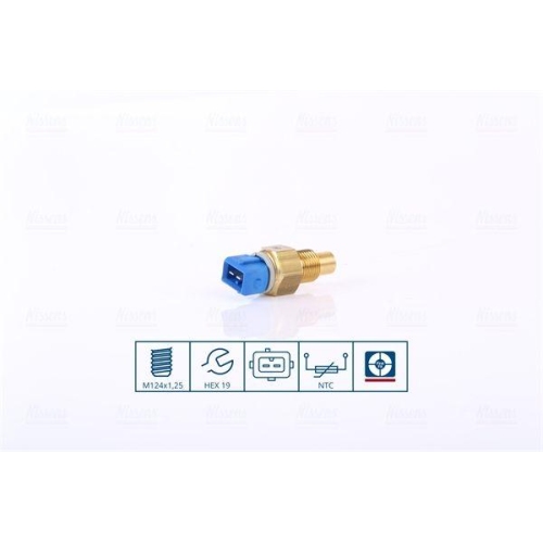 NISSENS Sensor, K&uuml;hlmitteltemperatur 207049