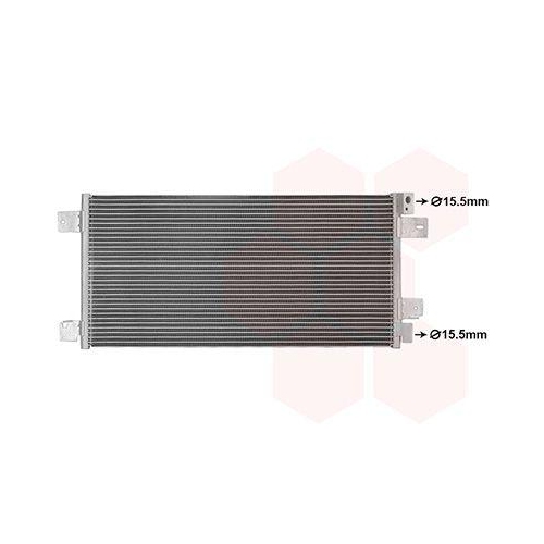 VAN WEZEL Kondensator, Klimaanlage 21015703
