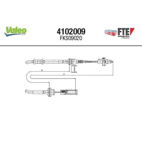 FTE Seilzug, Kupplungsbet&auml;tigung 4102009