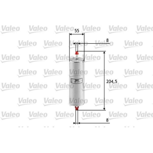 VALEO Kraftstofffilter 587015