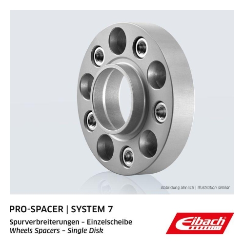 EIBACH Spurverbreiterung Eibach Pro-Spacer, Einzelscheibe S91-7-20-011-M