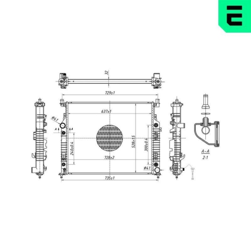 ERA K&uuml;hler, Motork&uuml;hlung 673075