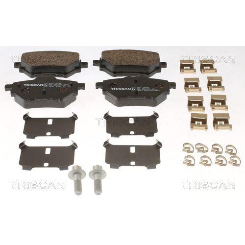 TRISCAN Bremsbelagsatz, Scheibenbremse 8110 28055