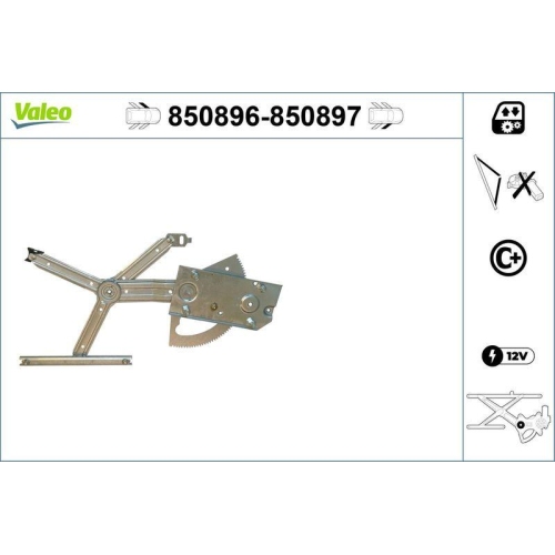 VALEO Fensterheber 850896
