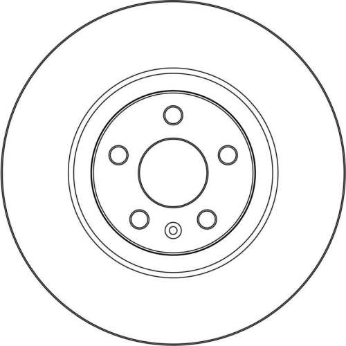 TRW Bremsscheibe TRW SINGLE DF3959S