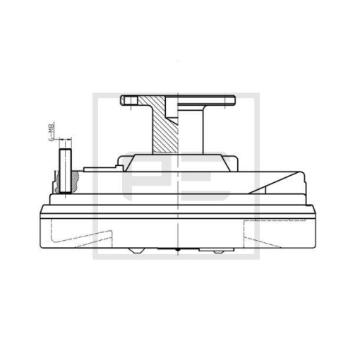 PE Automotive Kupplung, K&uuml;hlerl&uuml;fter 030.189-00A